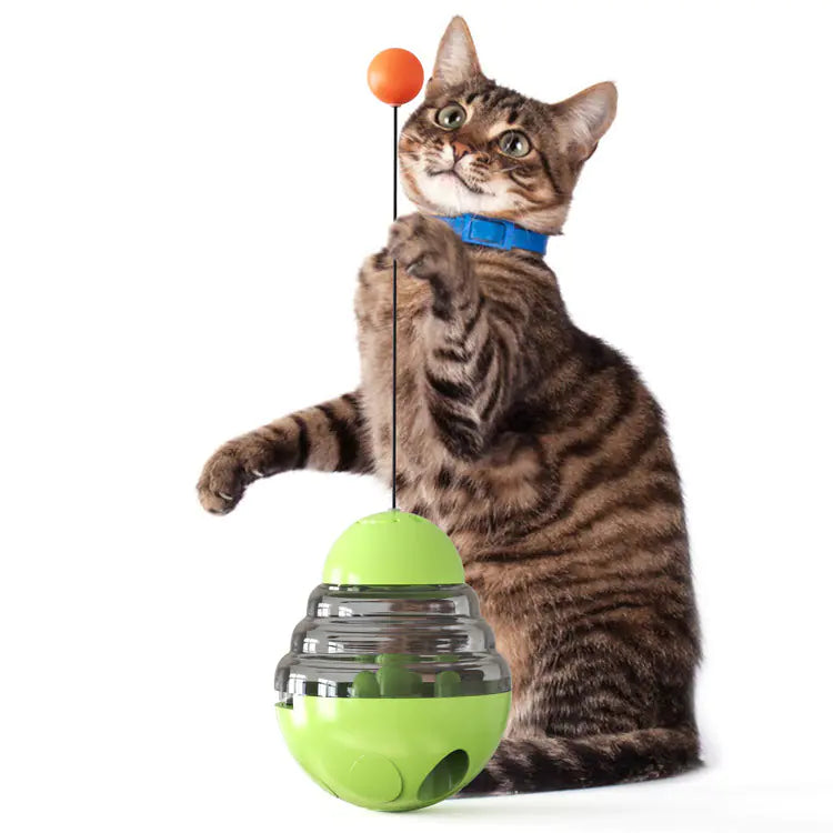 Pet Supplies Wobble Toy and Treat Dispenser for Cats