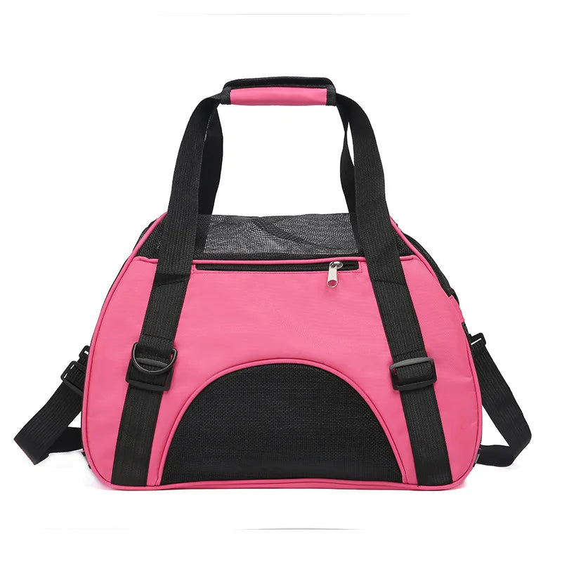 Cat Bags Soft-Sided Portable Dog Carrier Mesh Breathable Carrier Bags
