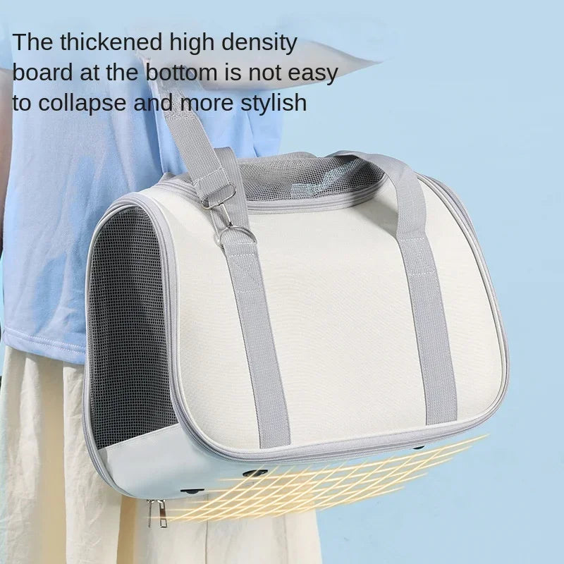 Pet Outing Portable Cat Dogs Handbag Summer Breathable Carrier Bag
