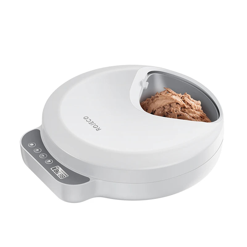 Automatic Pet Feeder 4 Meals For Wet Dry Food Feeding