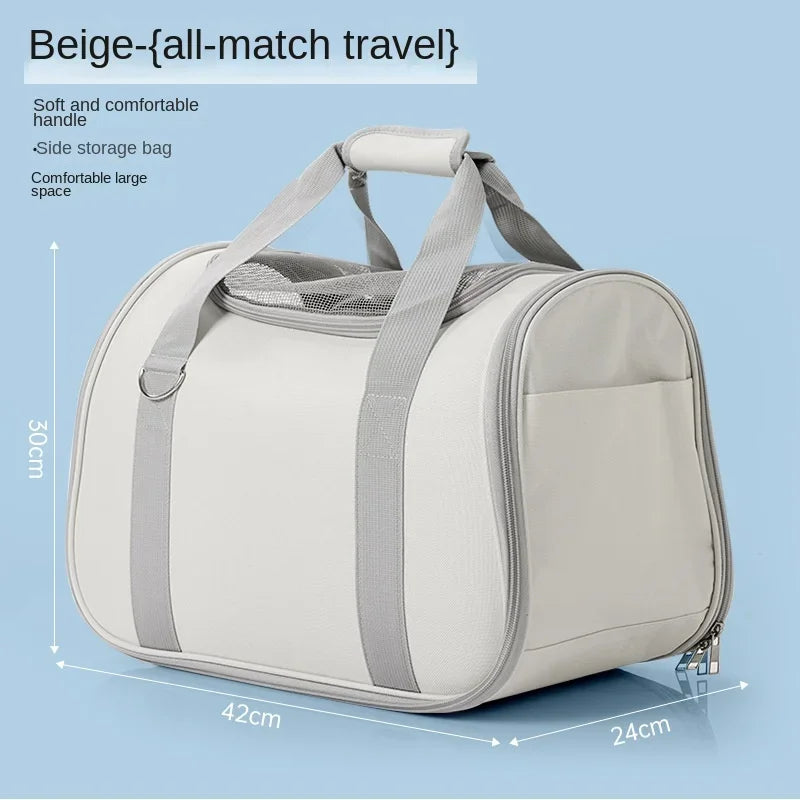 Pet Outing Portable Cat Dogs Handbag Summer Breathable Carrier Bag