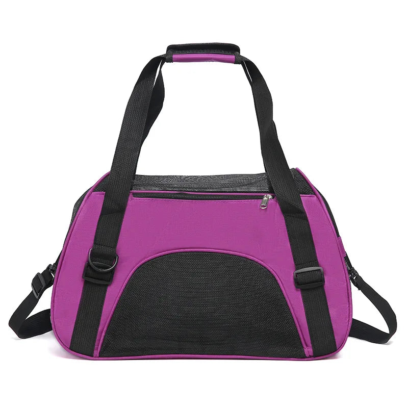 Cat Bags Soft-Sided Portable Dog Carrier Mesh Breathable Carrier Bags