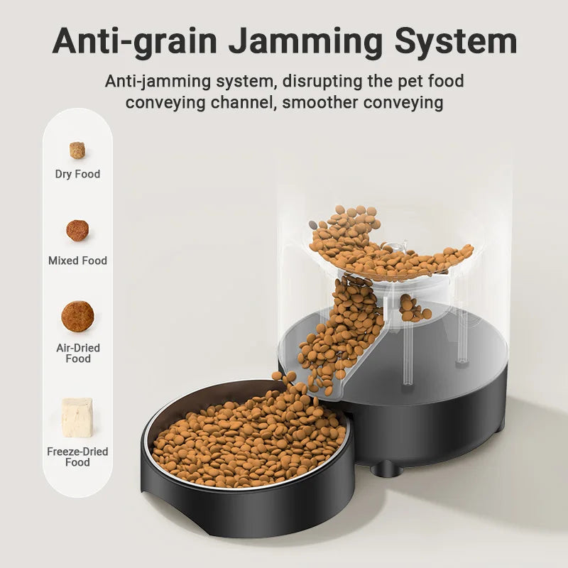 Automatic Pet Feeder 2L Smart Cat Food Kibble Dispenser