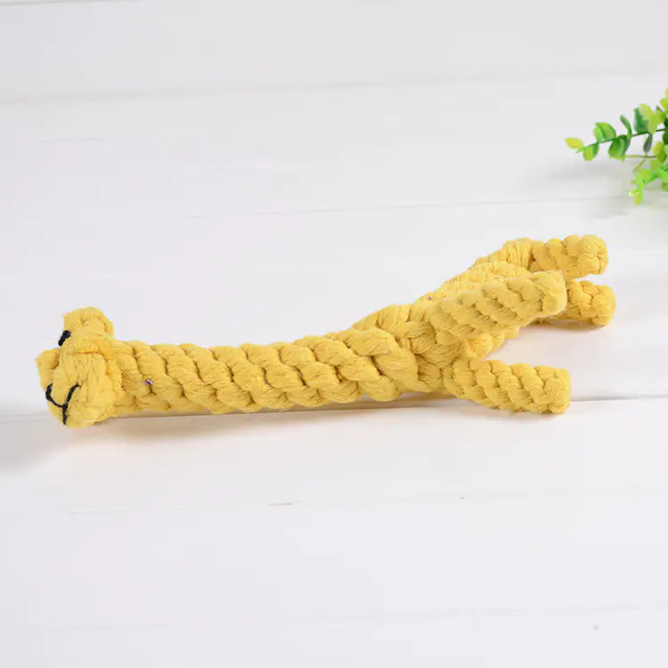 Pet Supplies Cotton Rope Giraffe Dog Toy