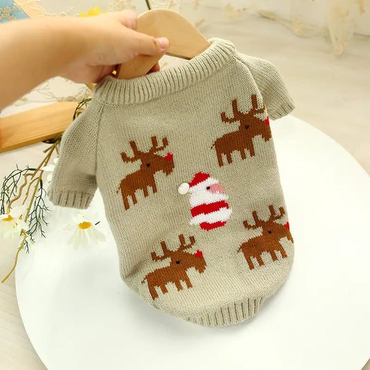 Fashion Printed Dog Sweater for Pet Supplies