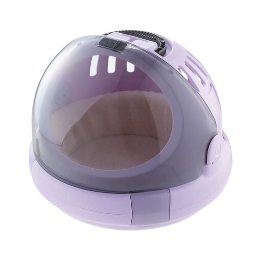 Richell Space Capsule Pet Carrier & Bed Travel Carrier for Small Dog and cat