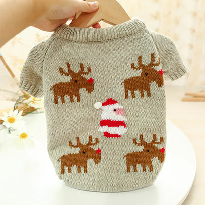 Fashion Printed Dog Sweater for Pet Supplies