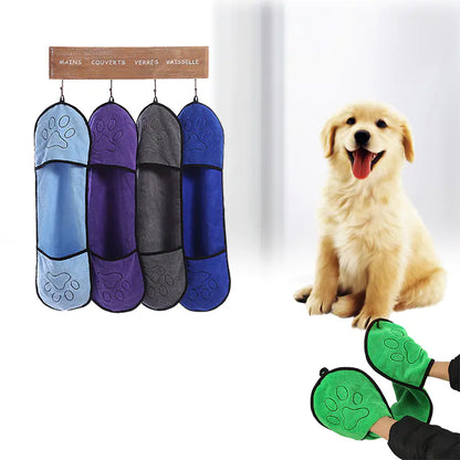 Absorbent Bath Towel for Cats and Dogs, Pet Supplies