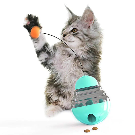 Pet Supplies Wobble Toy and Treat Dispenser for Cats