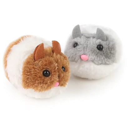 Vibrating Plush Mouse Cat Toy - Interactive Pet Supplies