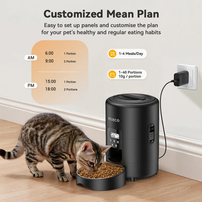 Automatic Pet Feeder 2L Smart Cat Food Kibble Dispenser