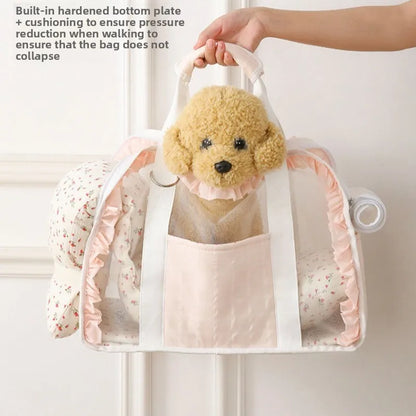 Summer Pet Carrier Portable Breathable Cat Bag