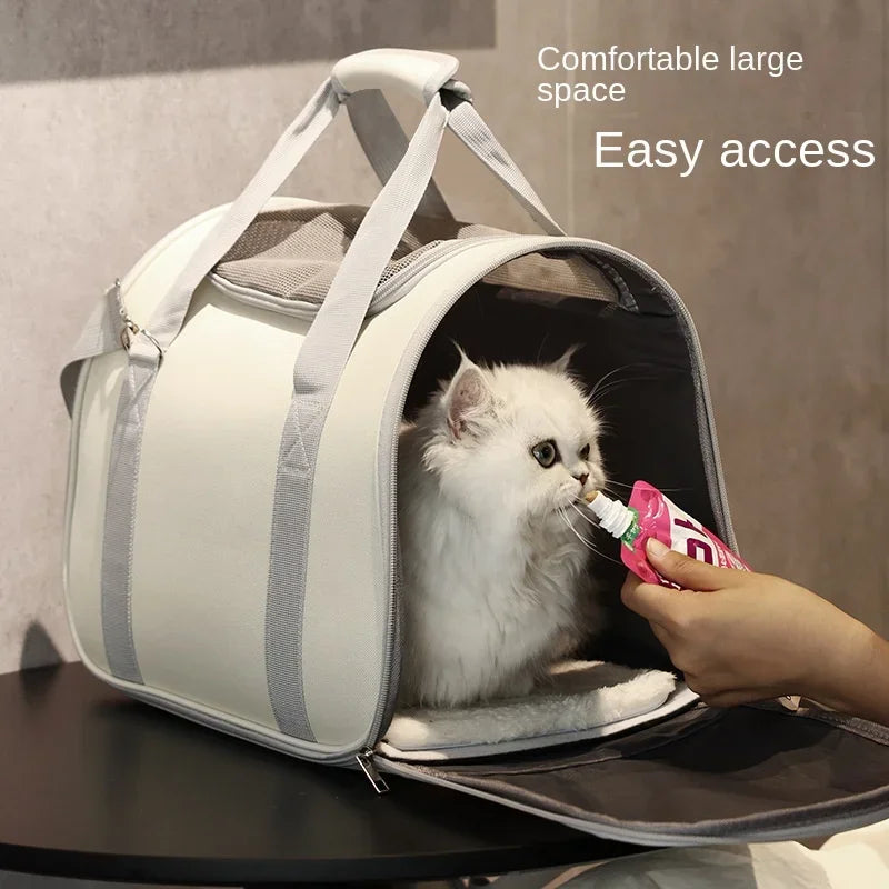 Pet Outing Portable Cat Dogs Handbag Summer Breathable Carrier Bag