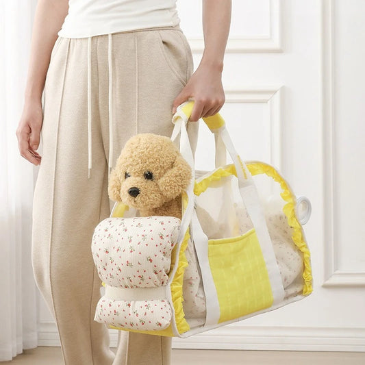 Summer Pet Carrier Portable Breathable Cat Bag