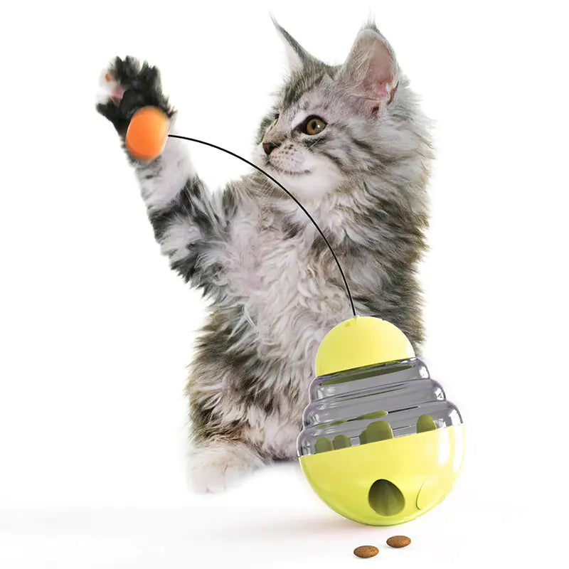Pet Supplies Wobble Toy and Treat Dispenser for Cats